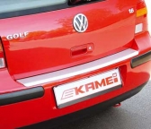 Rear sill cover, VW Golf IV 1999-05; silver