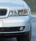 Kamei headlamp lid set, for Audi A4/S4 (B5 facelift) 2/99-01