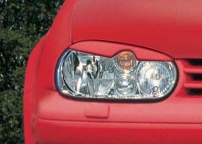 Headlamp lid set with 'notch', for VW Golf IV (Mk4) 1999-05
