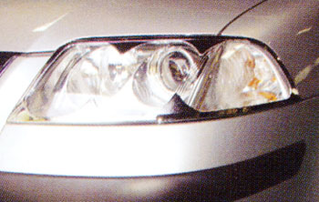 Headlamp mask set, VW Passat (B5.5 facelift)  2002-05
